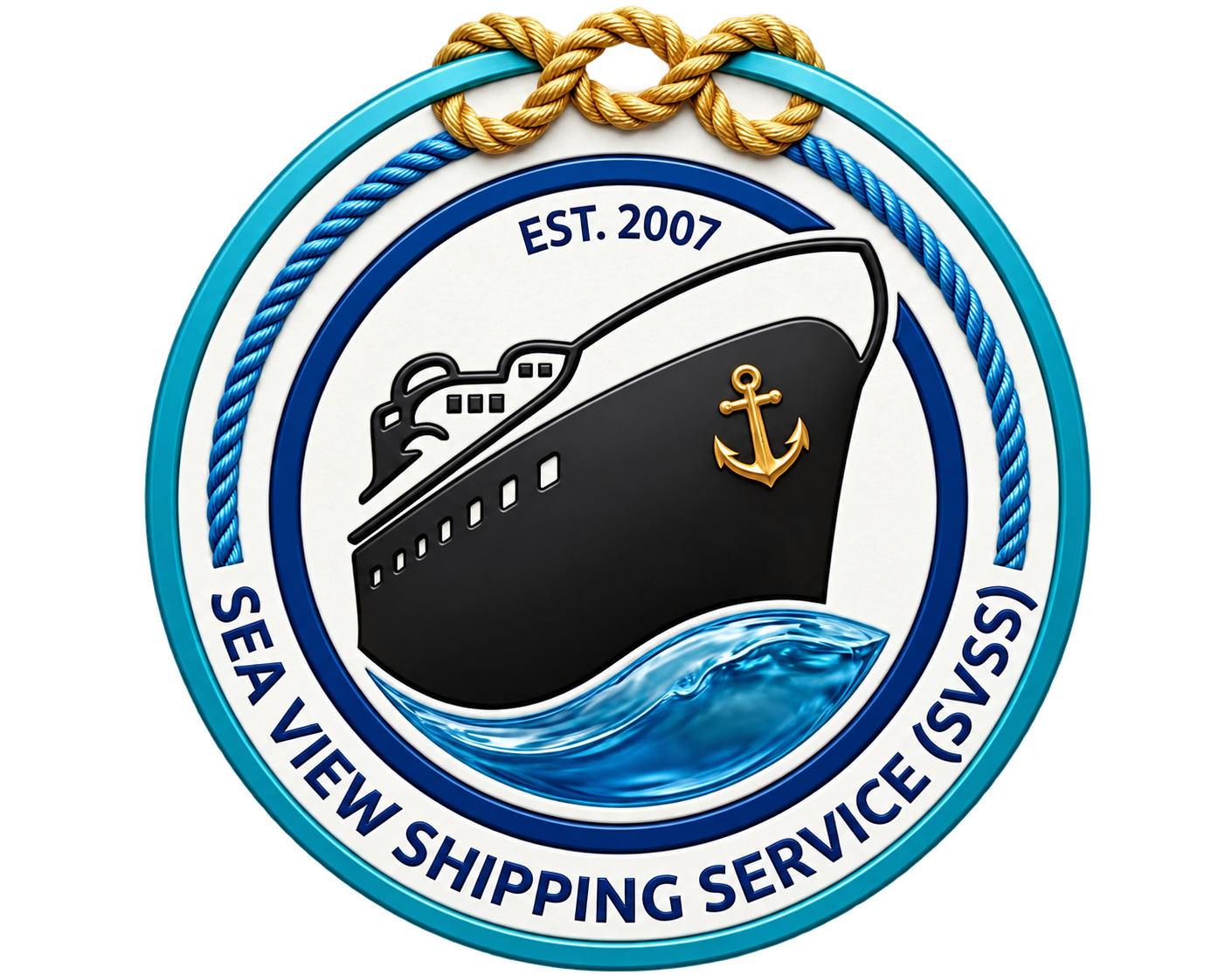 Sea View Shipping Service SVSS emblem, established 2007