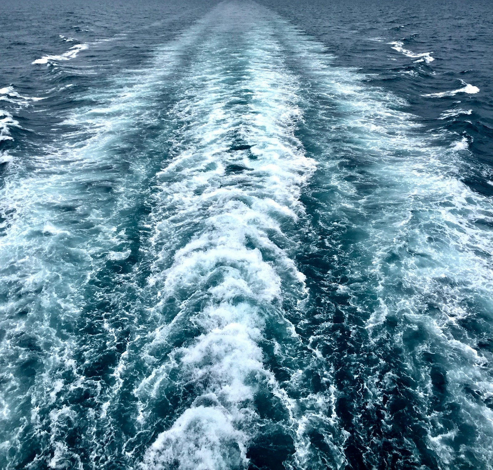 Open water and the horizon